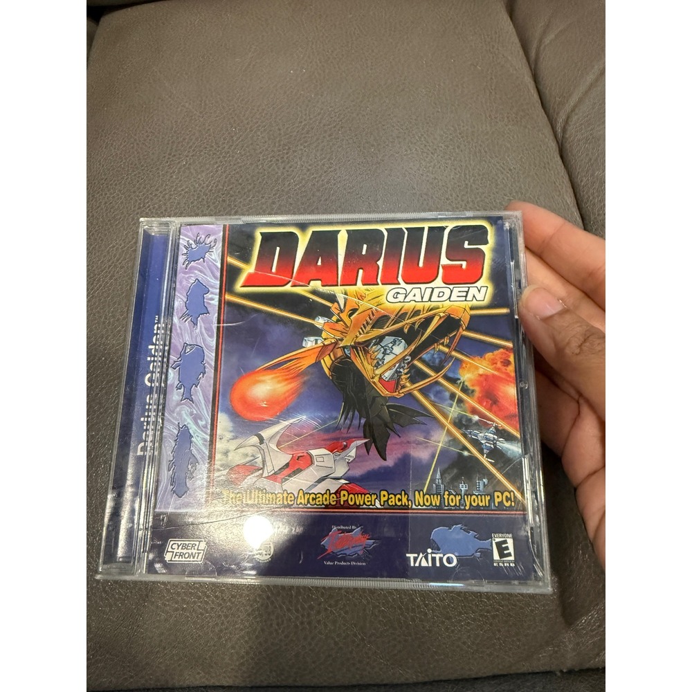 Darius Gaiden PC CD-ROM 1998 Taito Interplay Windows 95/98 Arcade Shooter